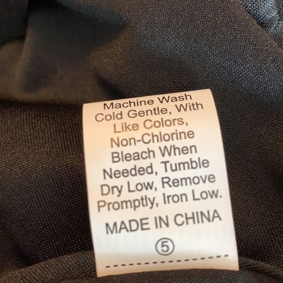 RUSTTYDUSTTY Black Tiered Sheer Long Sleeve Polyester Chiffon Dress Medium NEW - Picture 9 of 11